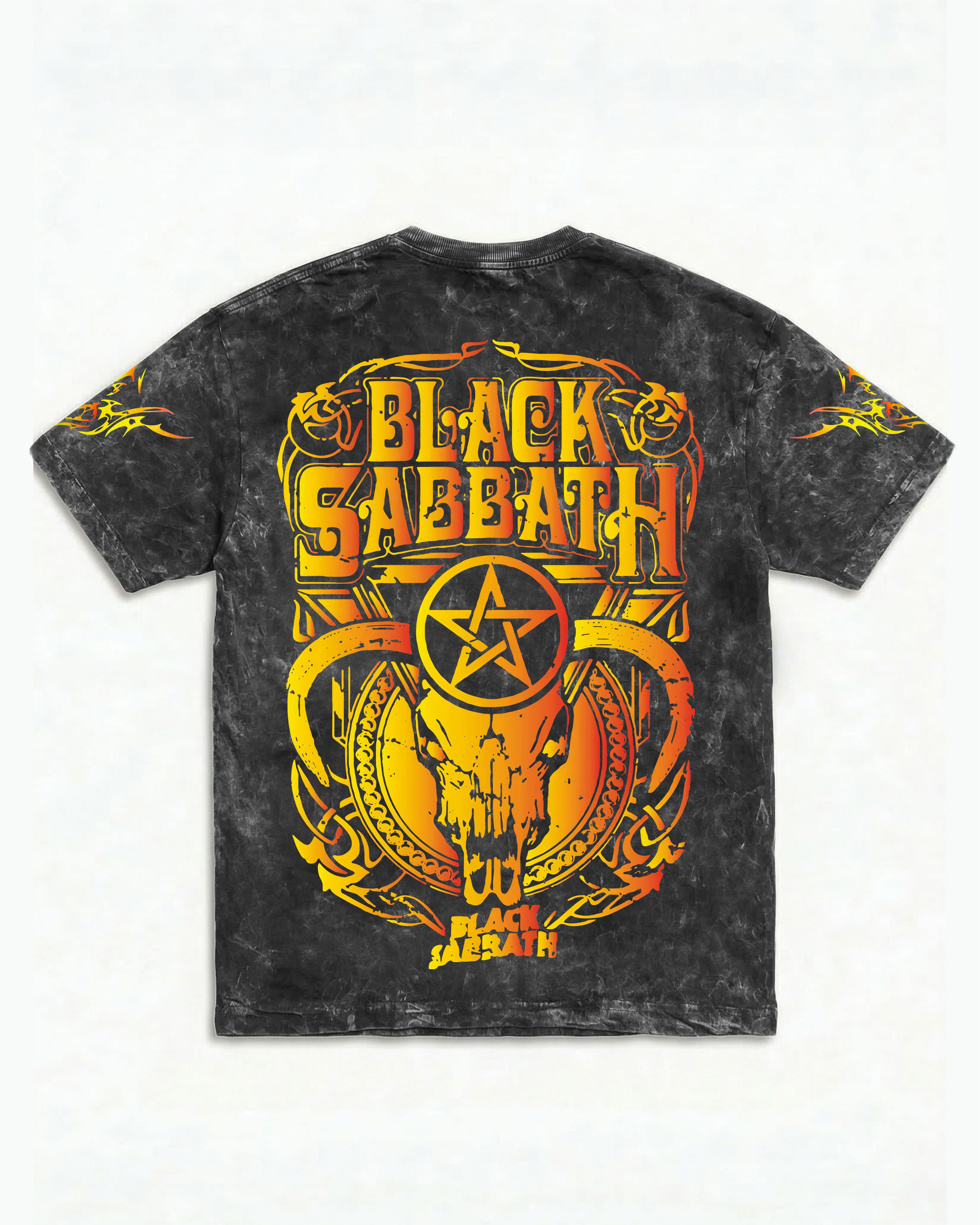 Black Sabbath Vintage Oversized Tee – Jnorss