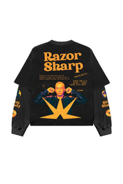 Eminem Designed Oversized Long Sleeve Tee