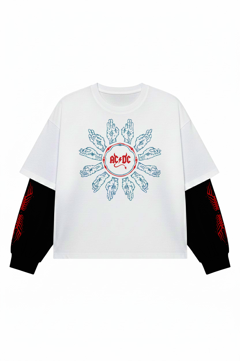 ACDC Bolt Rage ‘79 Oversized LS Tee