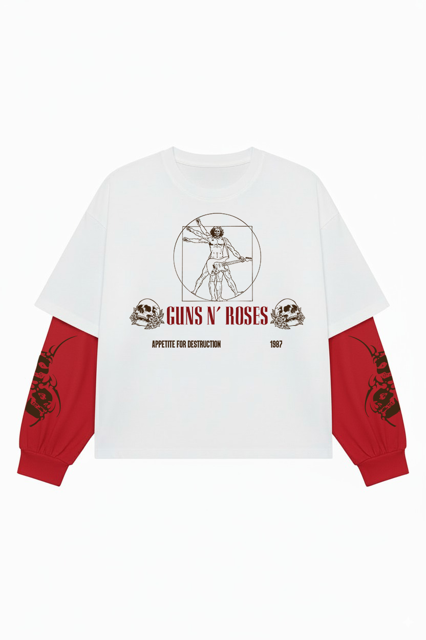 Guns N’ Roses – Sweet Destruction Tee LS