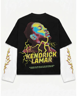 Kendrick 02 Designed Oversized Long Sleeve Tee
