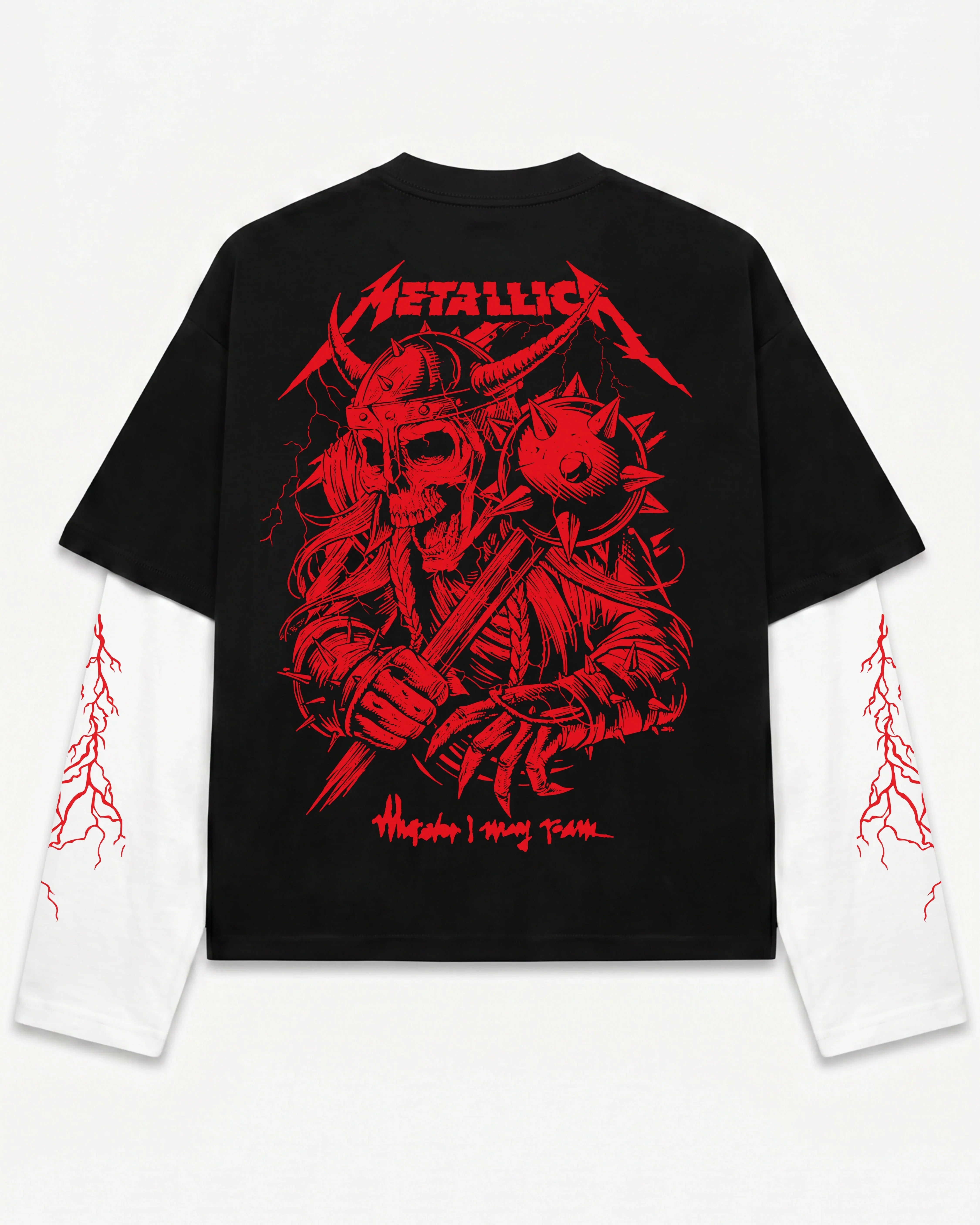 Metallica LS Oversized Tee - Image 2