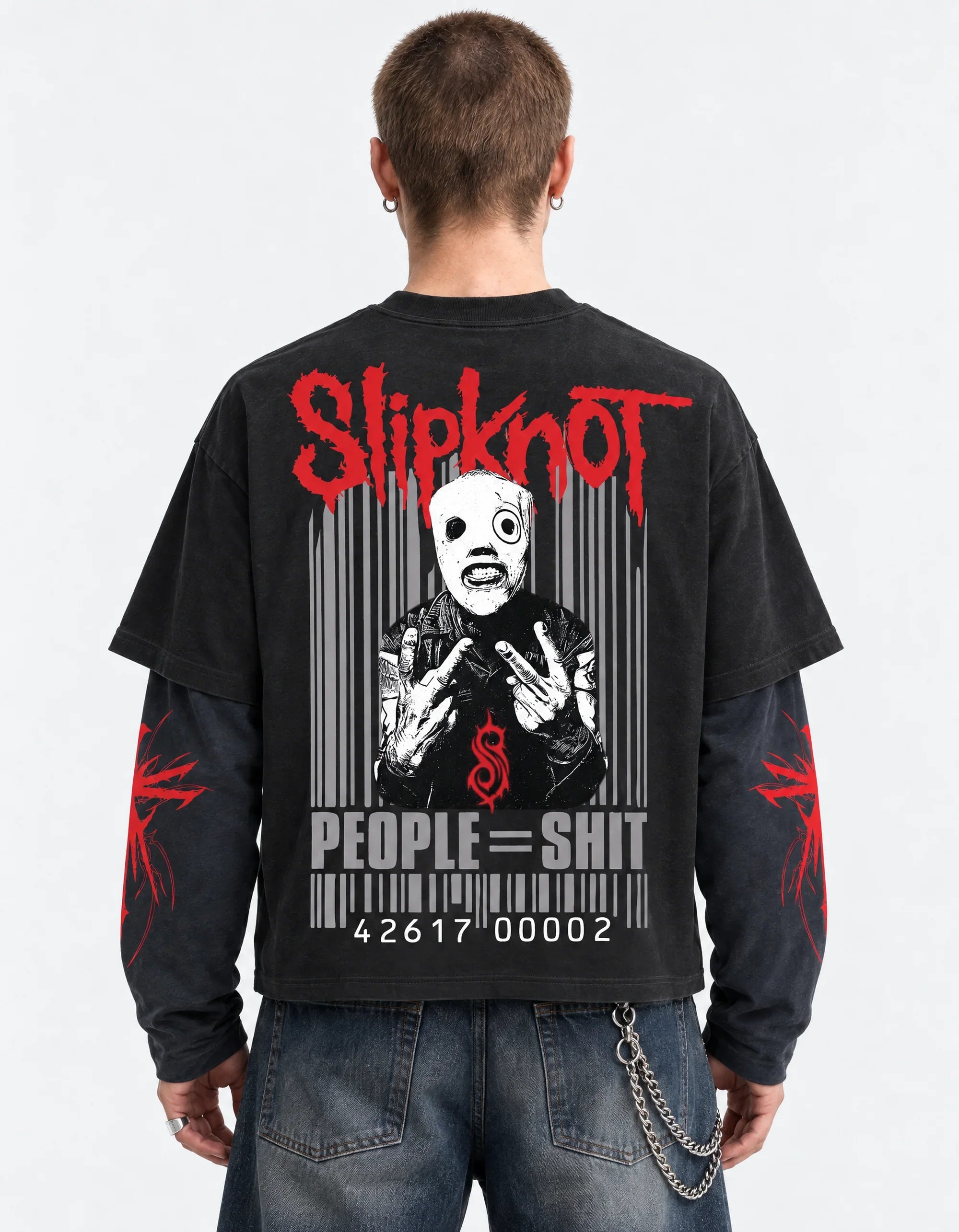 Slipknot – Barcode Carnage LS Tee – Jnorss
