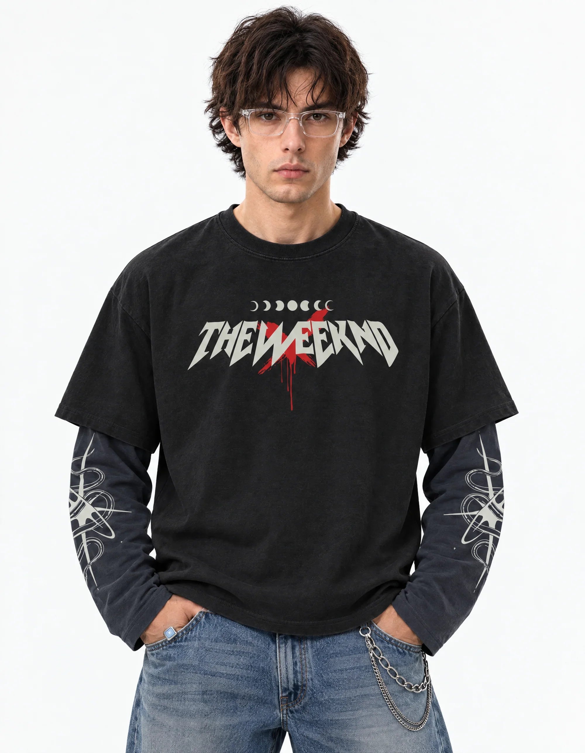 The Weeknd XO Eclipse LS Tee – Jnorss