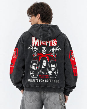 Misfits Legacy Of Brutality - Acid Wash Hoodie