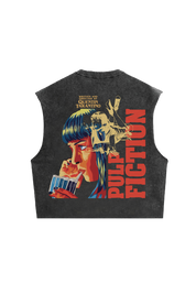 Pulp Fiction Drip Oversized Vest