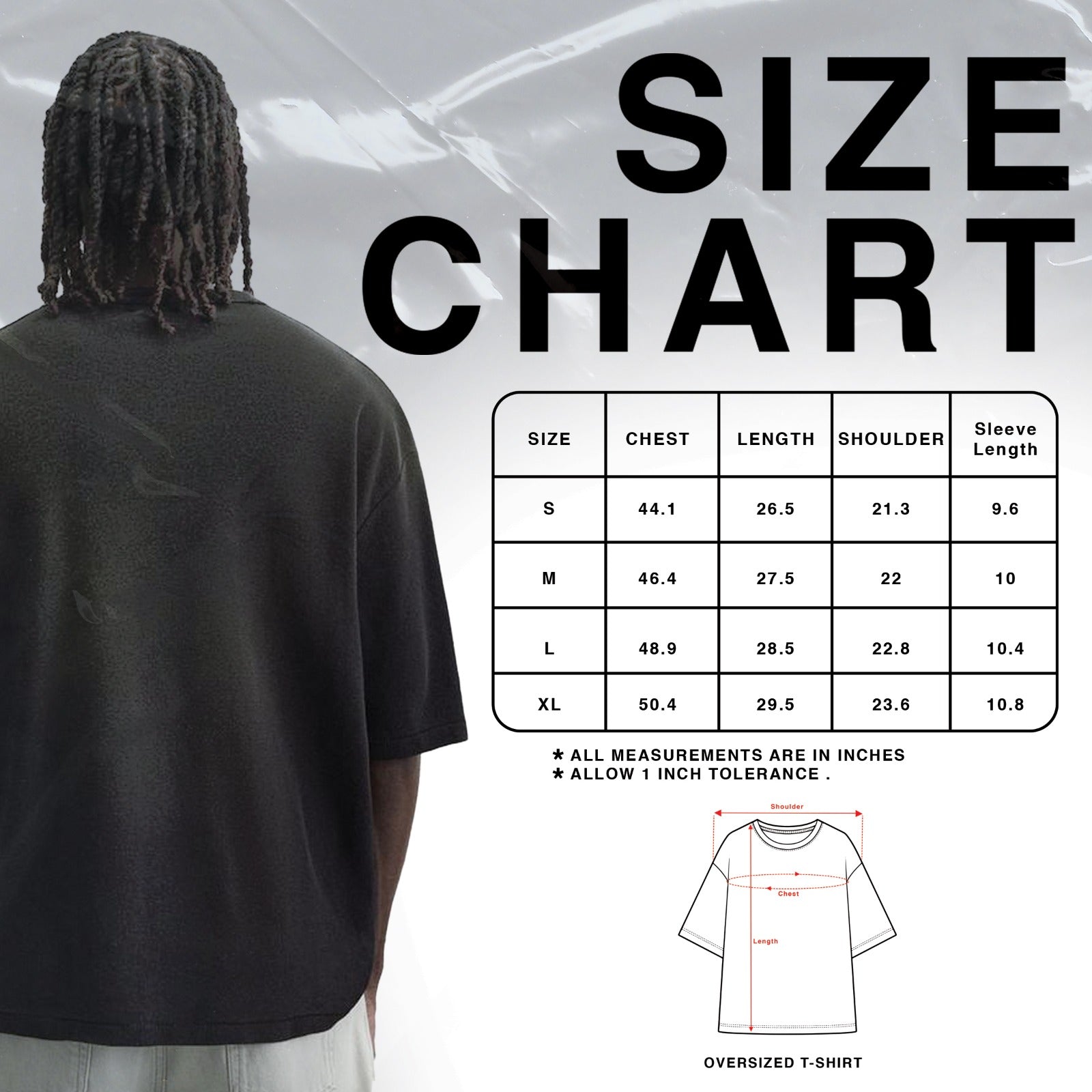 Eren Designed B&W Long Sleeve T-shirt