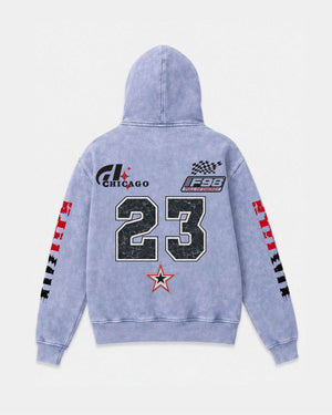 Street Panic 23 - Acid Wash Hoodie