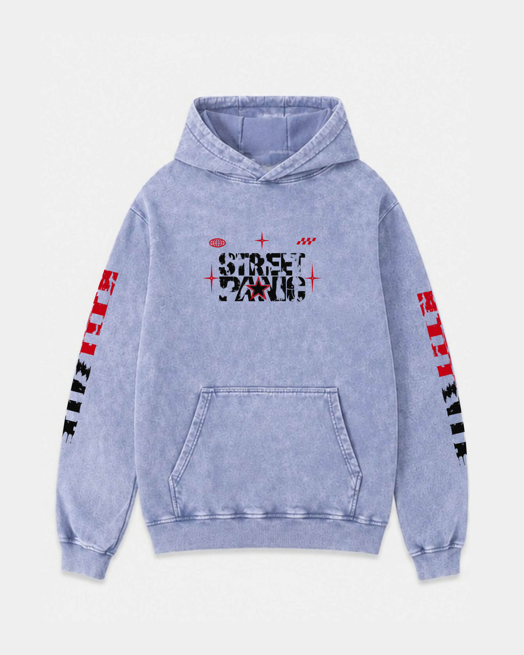 Street Panic 23 - Acid Wash Hoodie
