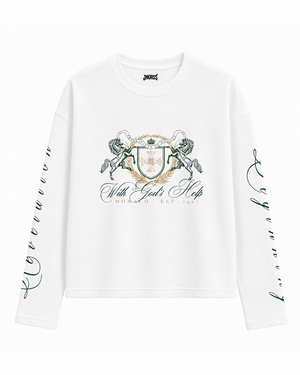 With God’s Help Waffle Tee