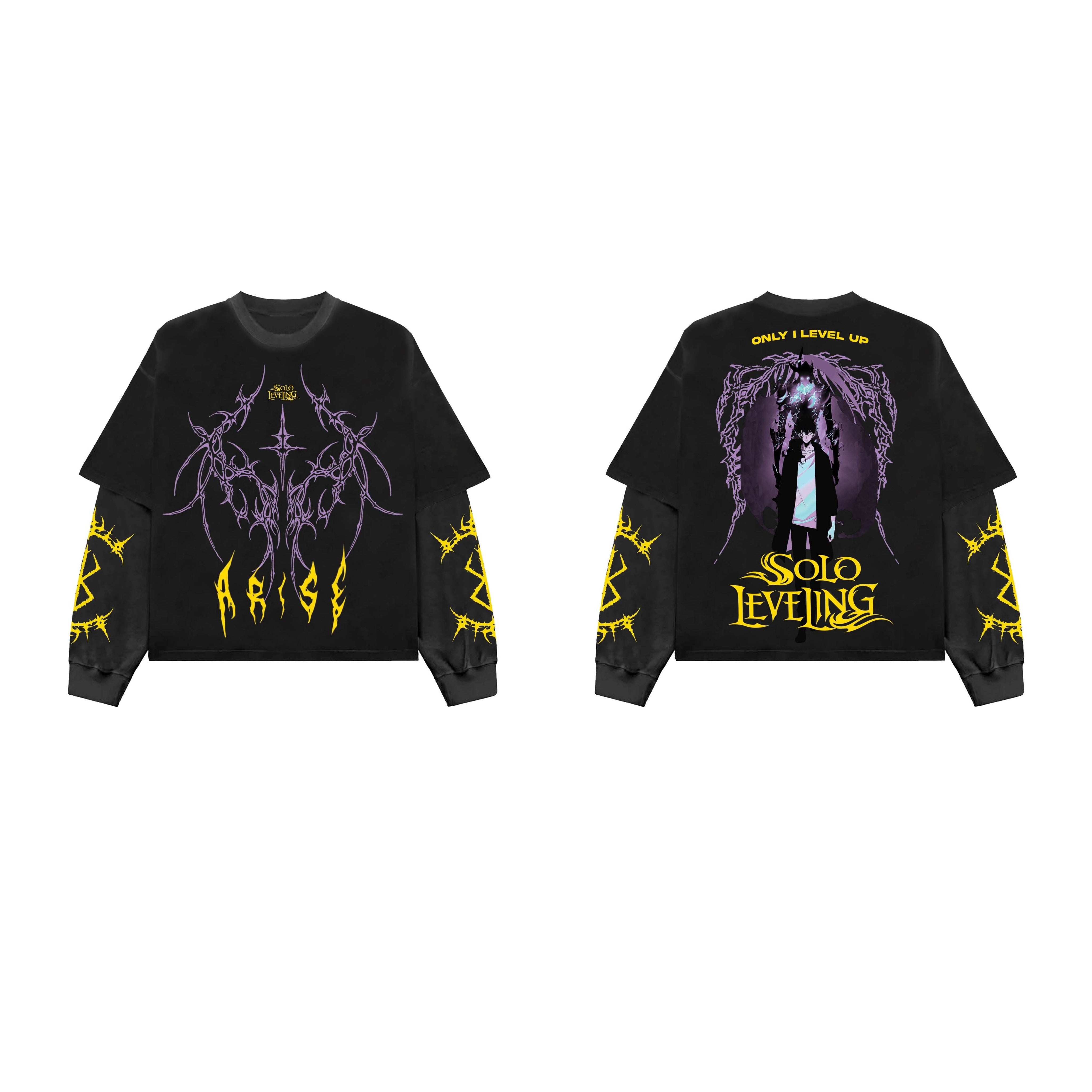 Solo Leveling Designed B&G Long Sleeve T-shirt