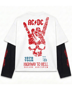 ACDC Bolt Rage ‘79 Oversized LS Tee