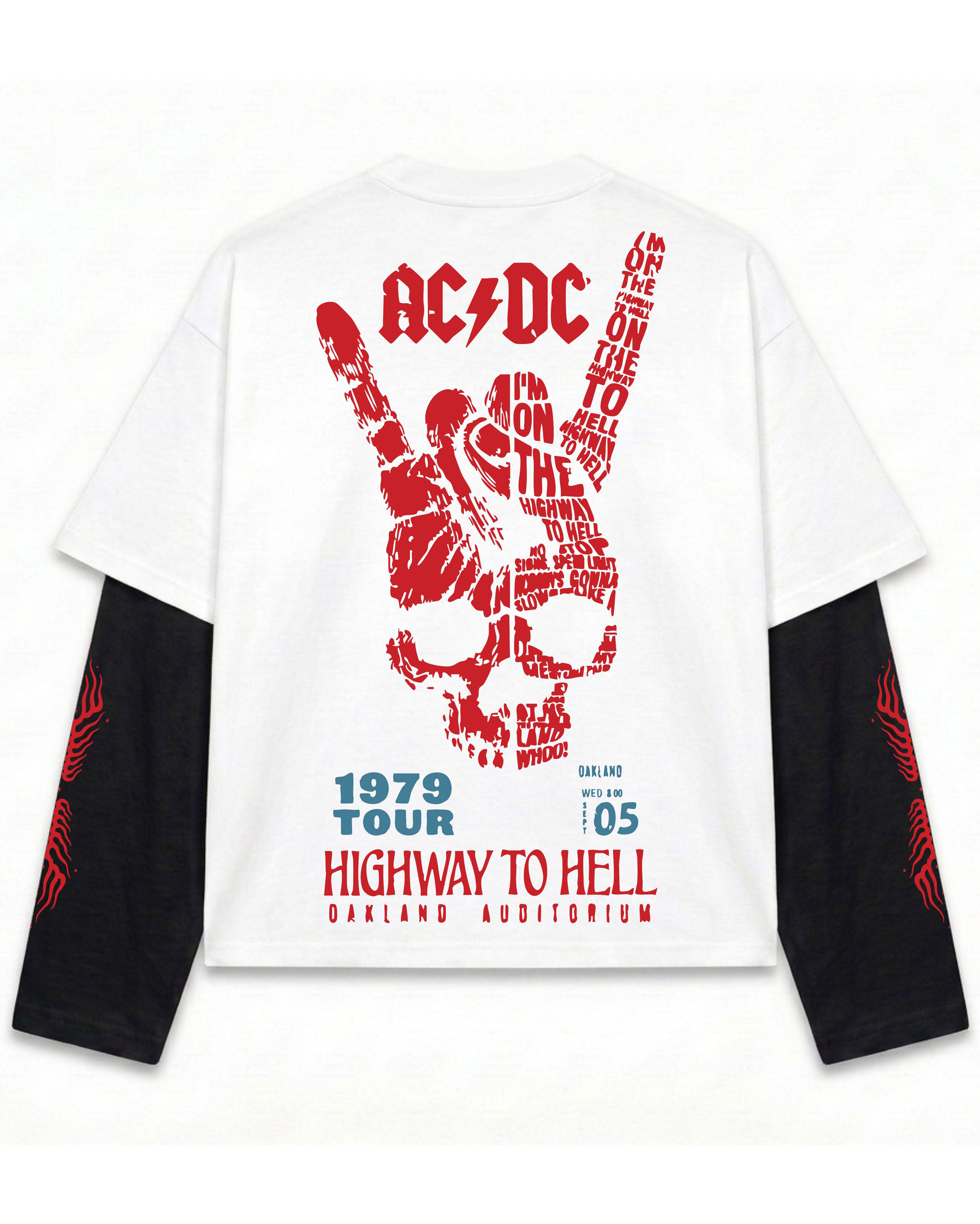 ACDC Bolt Rage ‘79 Oversized LS Tee