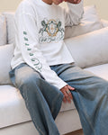With God’s Help Waffle Tee