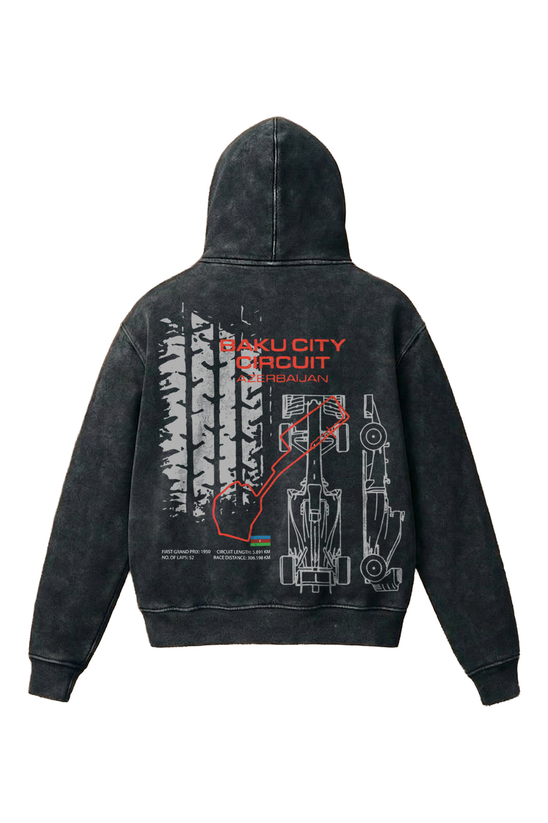 Baku Urban Redline Hoodie
