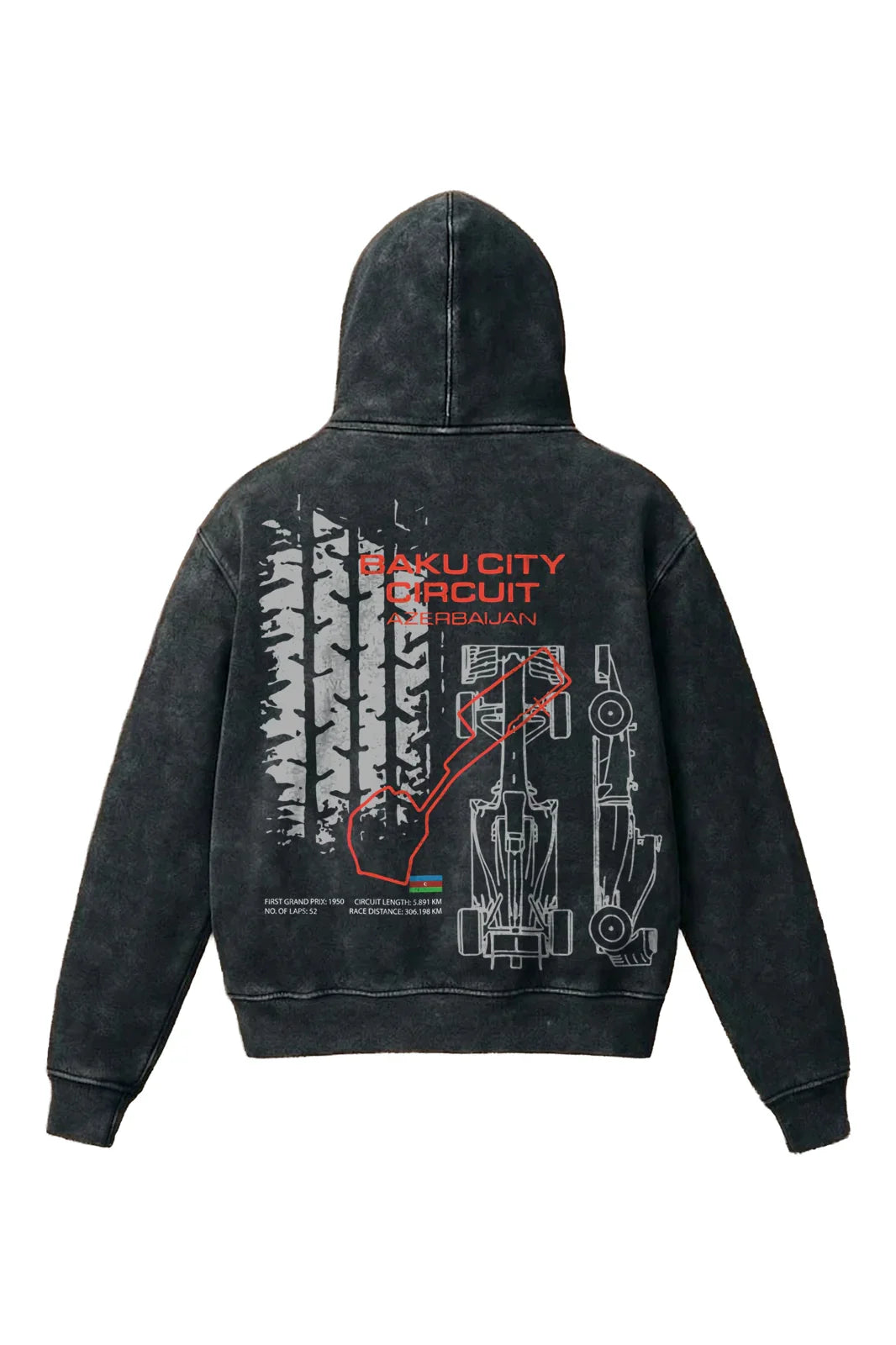 Baku Urban Redline Hoodie - Jnorss