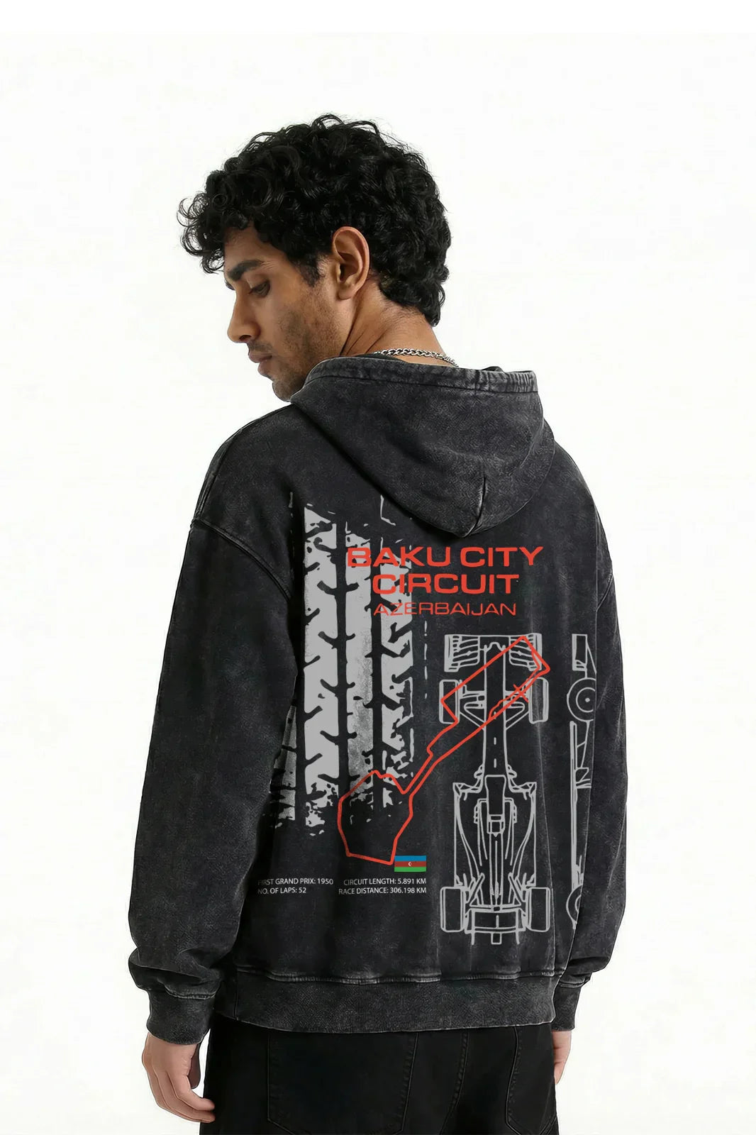 Baku Urban Redline Hoodie - Jnorss