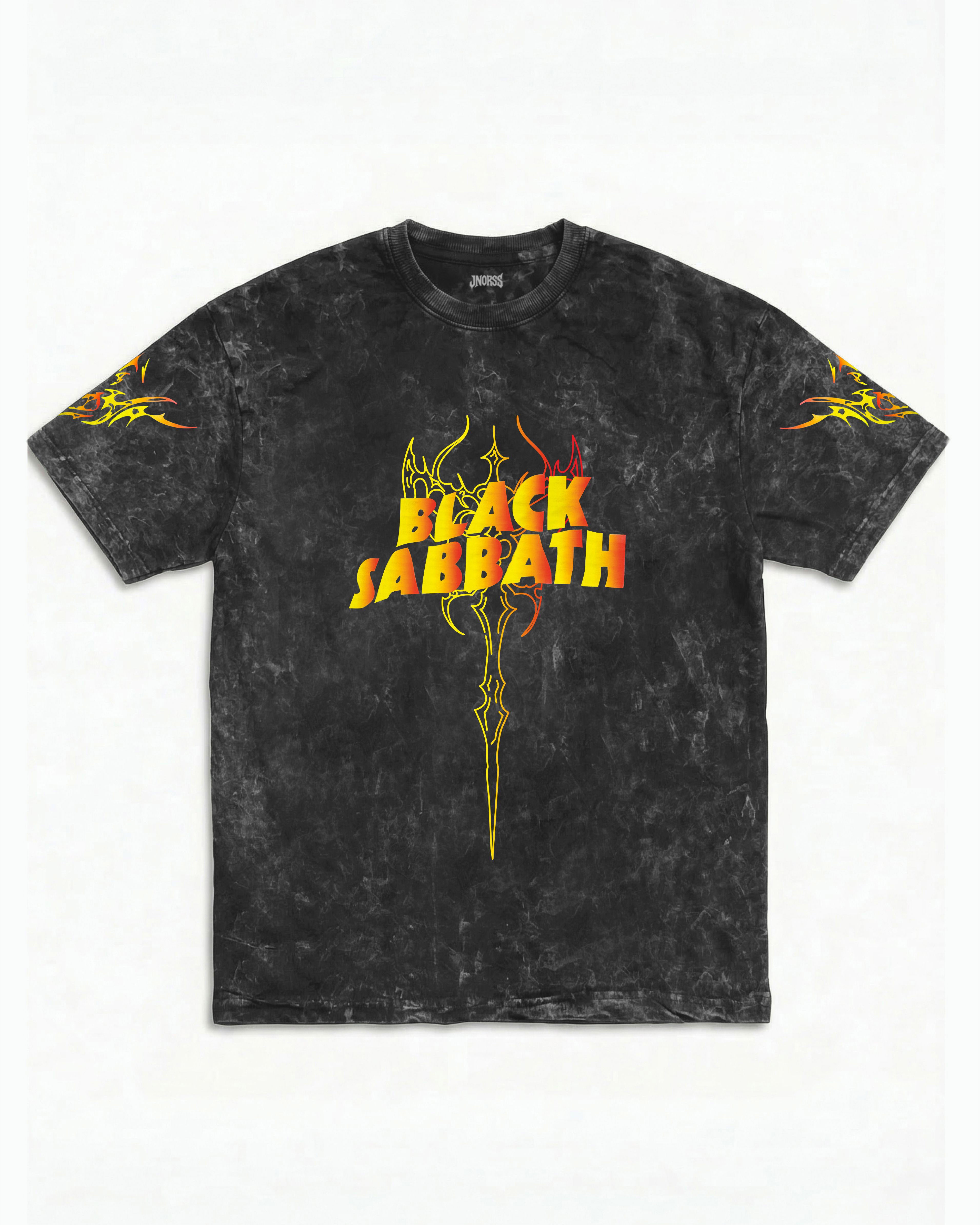 Black Sabbath Vintage Oversized Tee – Jnorss