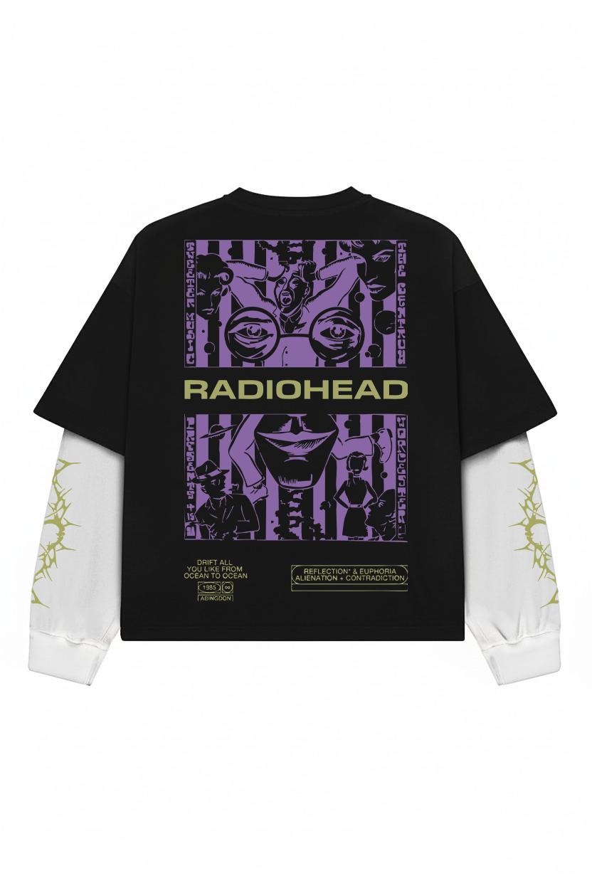 Radiohead – Paranoid Bloom Alennation LS Tee
