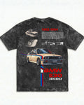 BMW E30 Auto Archive Acid Wash Oversized Tee