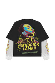 Kendrick 02 Designed Oversized Long Sleeve Tee
