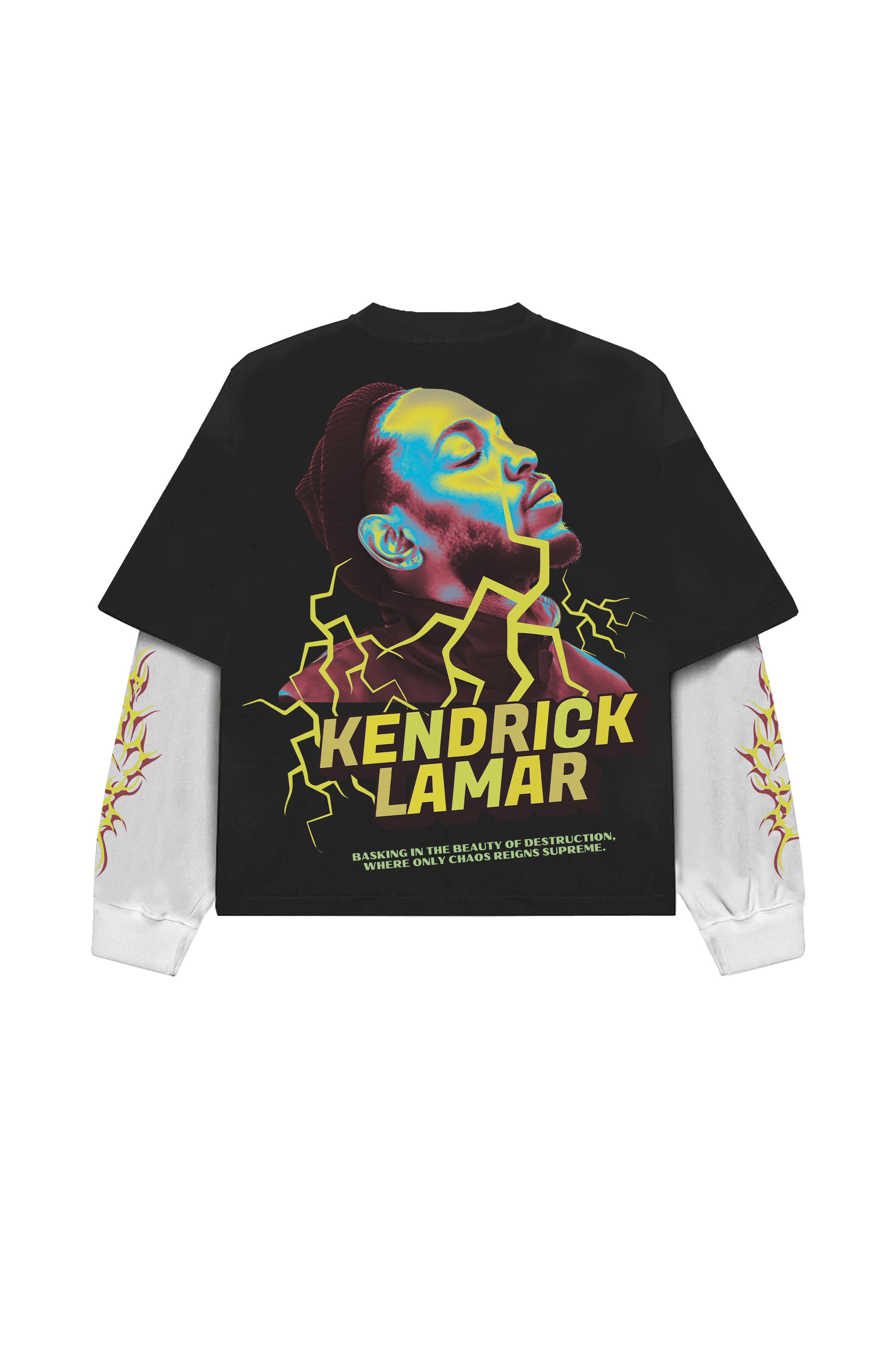 Kendrick 02 Designed Oversized Long Sleeve Tee