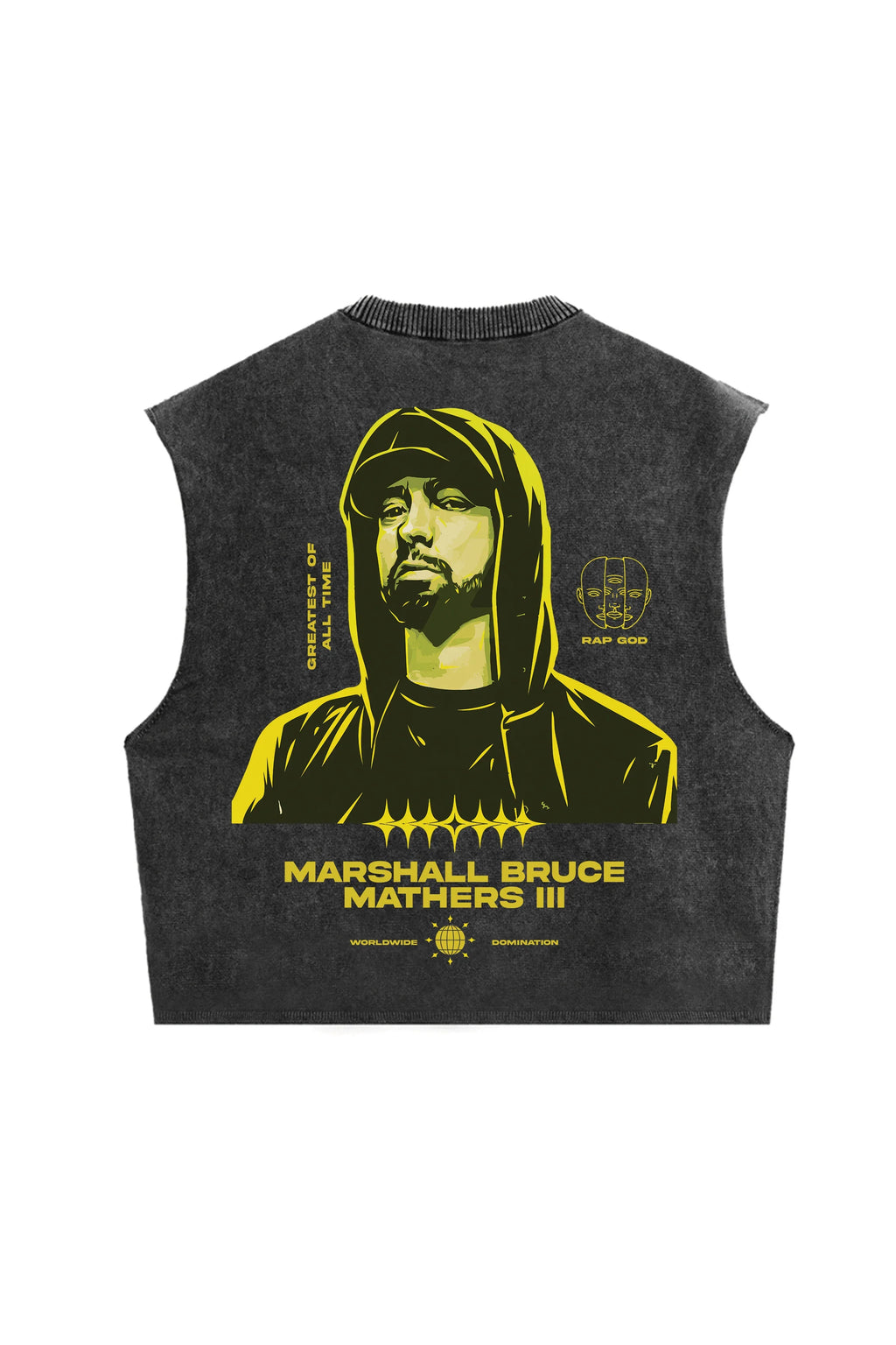 Eminem02 Designed Oversized T-shirt - Jnorss