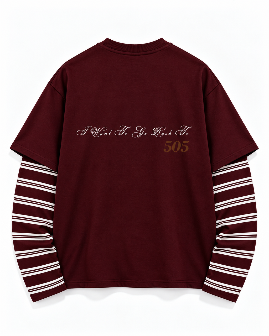 I Want To Go Back To 505 Layered Tee