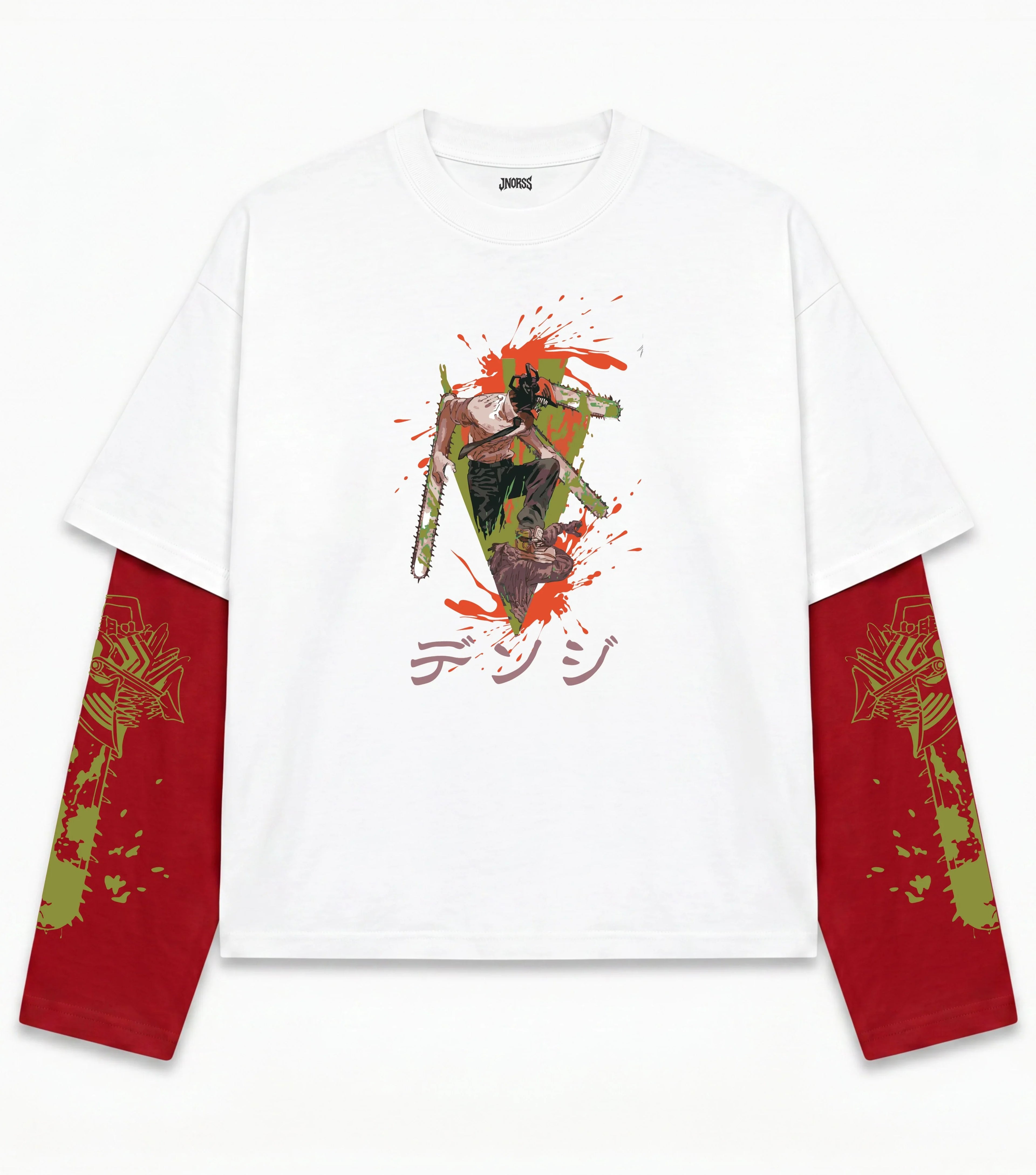 Chainsaw Man – Bloodhunt Oversized LS Tee