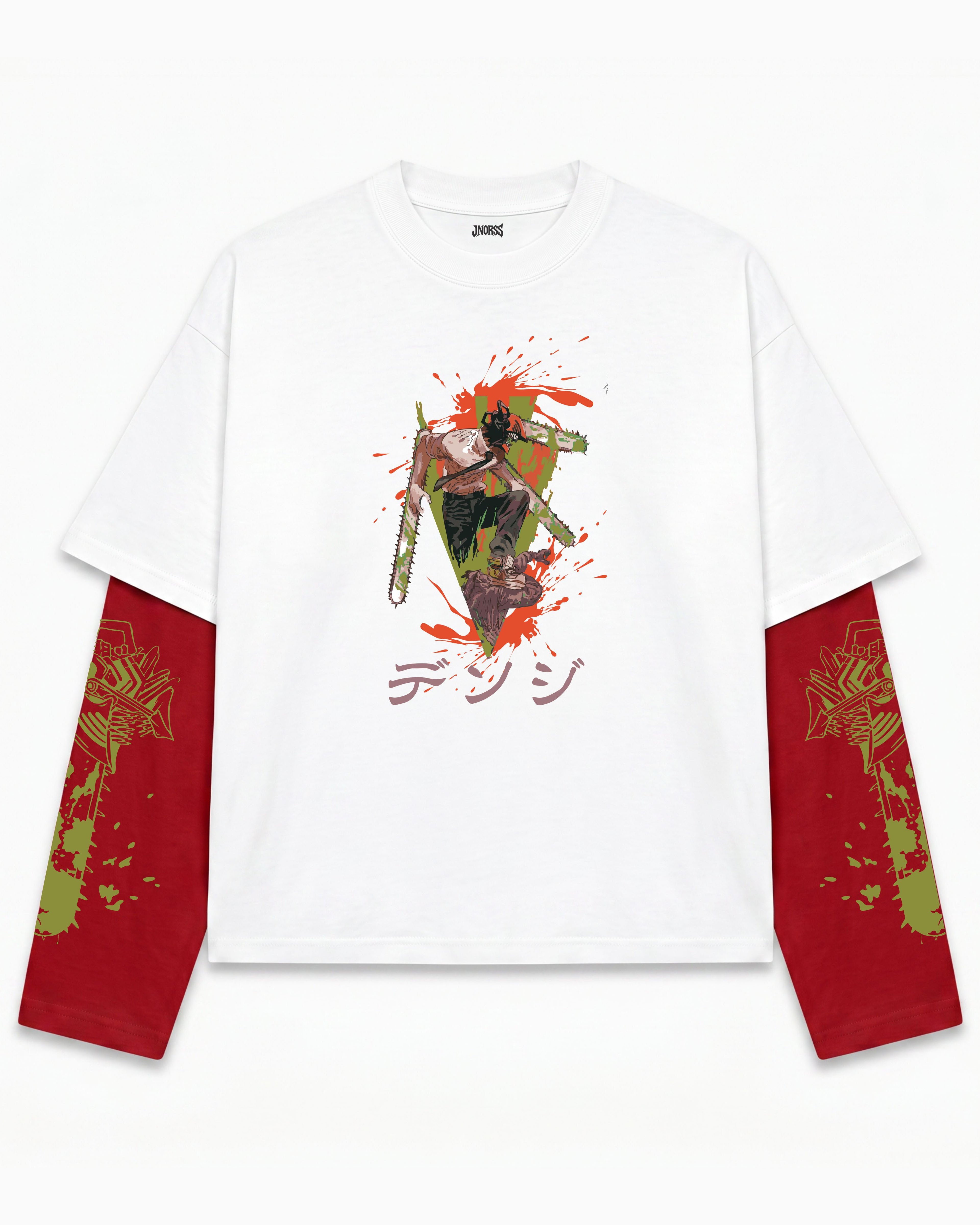 Chainsaw Man – Bloodhunt Oversized LS Tee