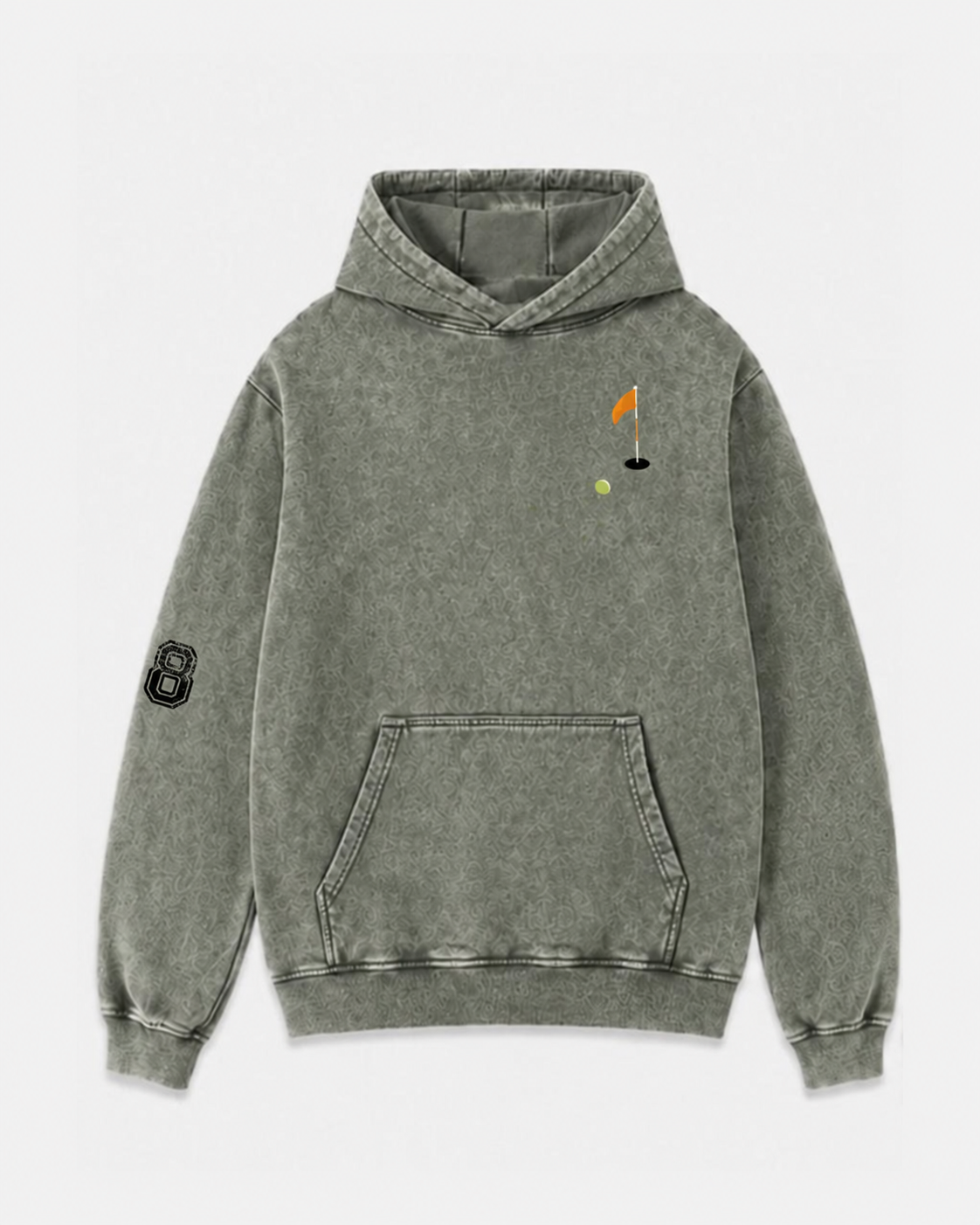 Heritage Golf Club - Acid Wash Hoodie