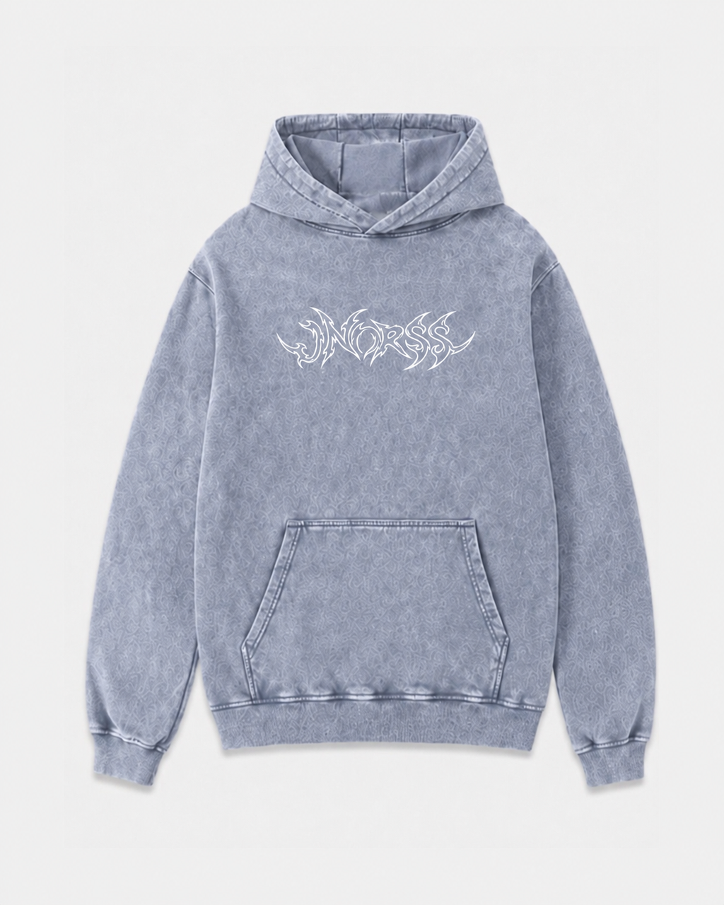 Phantom Wolf - Acid Wash Hoodie