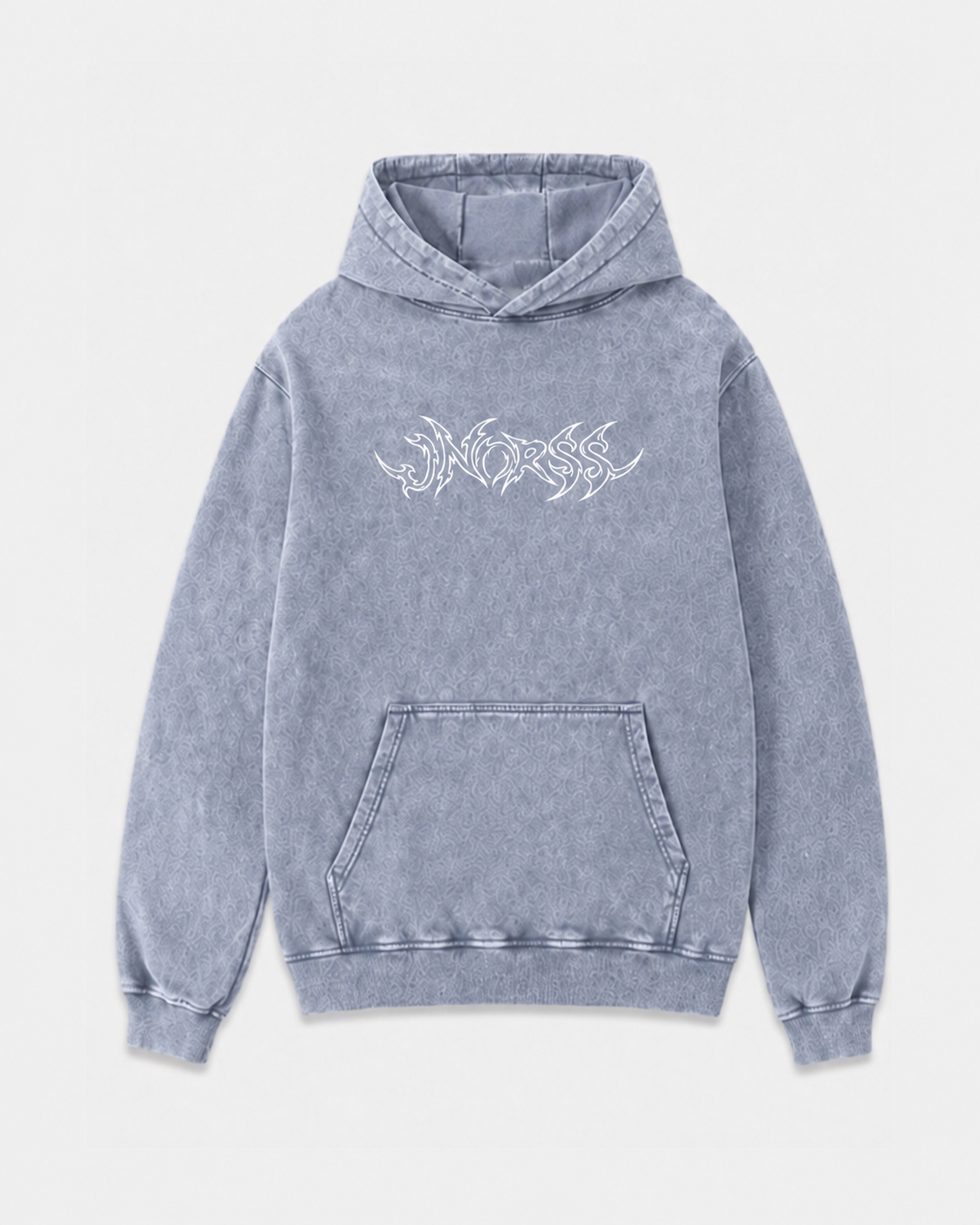 Phantom Wolf - Acid Wash Hoodie