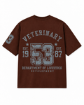 Vintage Veterinary 53 Oversized Tee