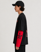 Vampire Diaries Oversized Layered Tee