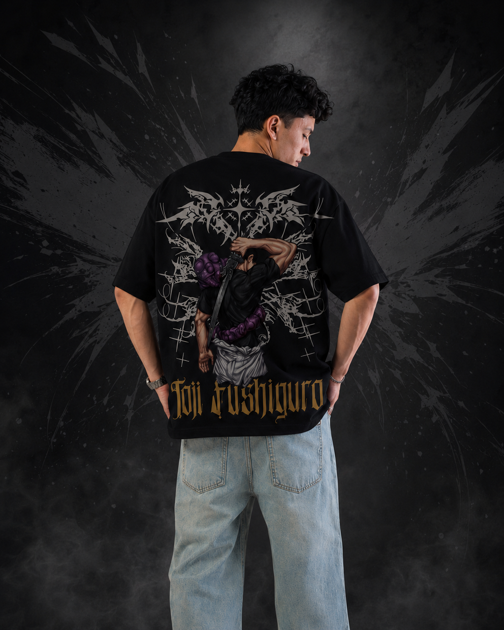 Toji Fushiguro "The Battle's Just Beginning" Oversized T-Shirt