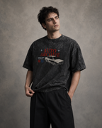 BMW E30 Auto Archive Acid Wash Oversized Tee