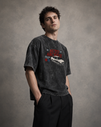 BMW E30 Auto Archive Acid Wash Oversized Tee