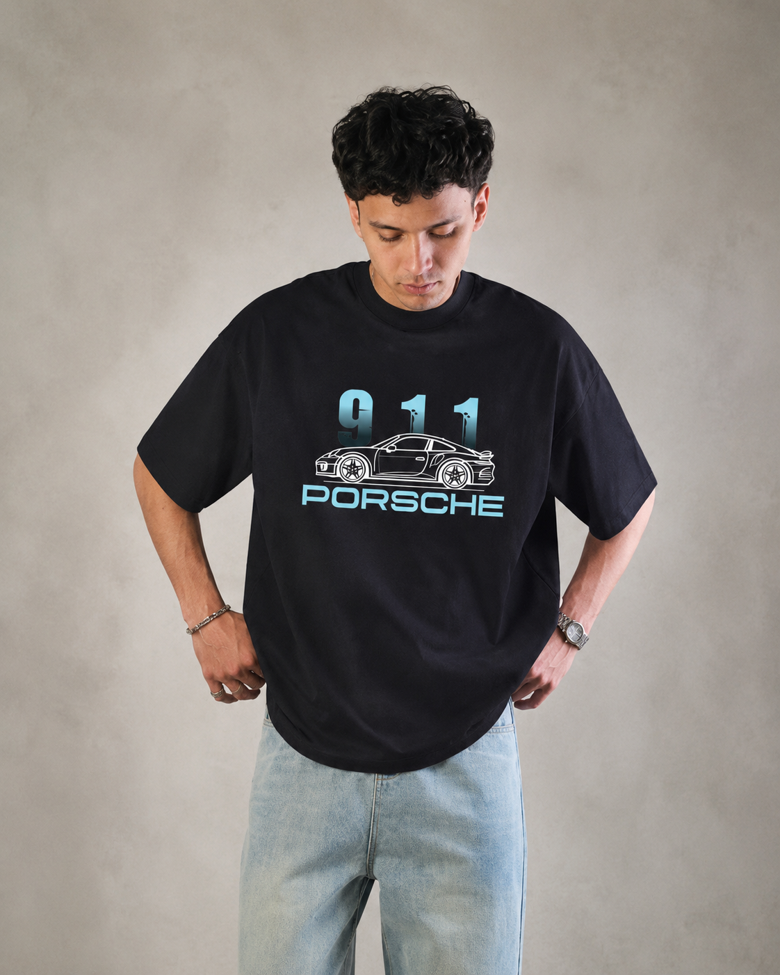 Porsche 911 Carrera Oversized Tee
