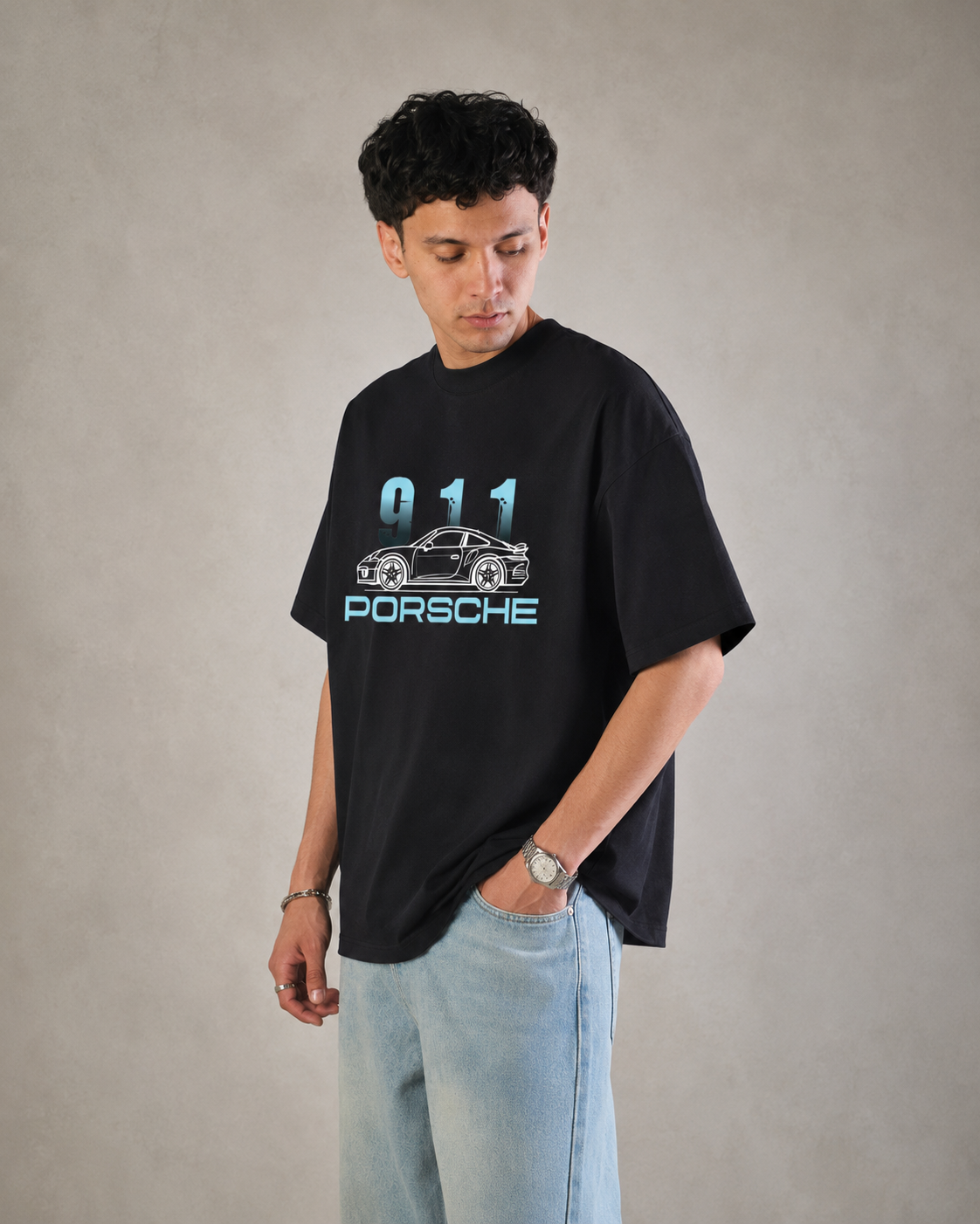 Porsche 911 Carrera Oversized Tee