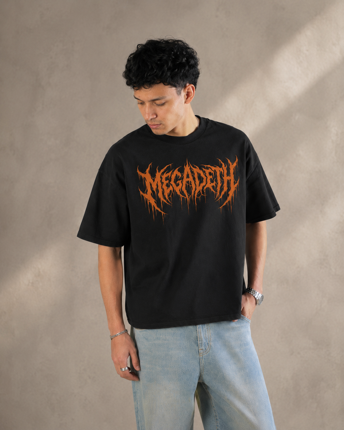 Megadeth Stage Riot Boxy Fit Tee