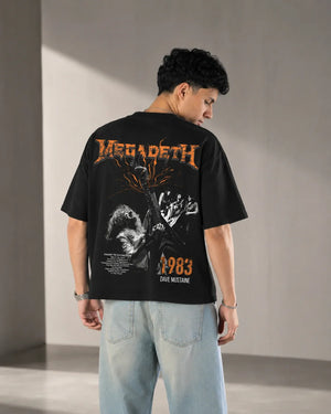 Megadeth Stage Riot Boxy Fit Tee