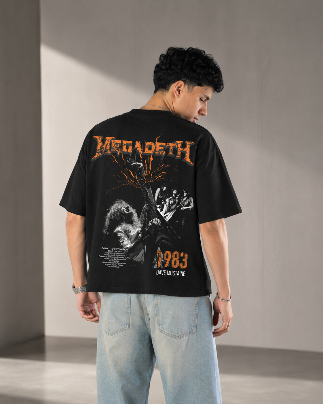 Megadeth Stage Riot Boxy Fit Tee