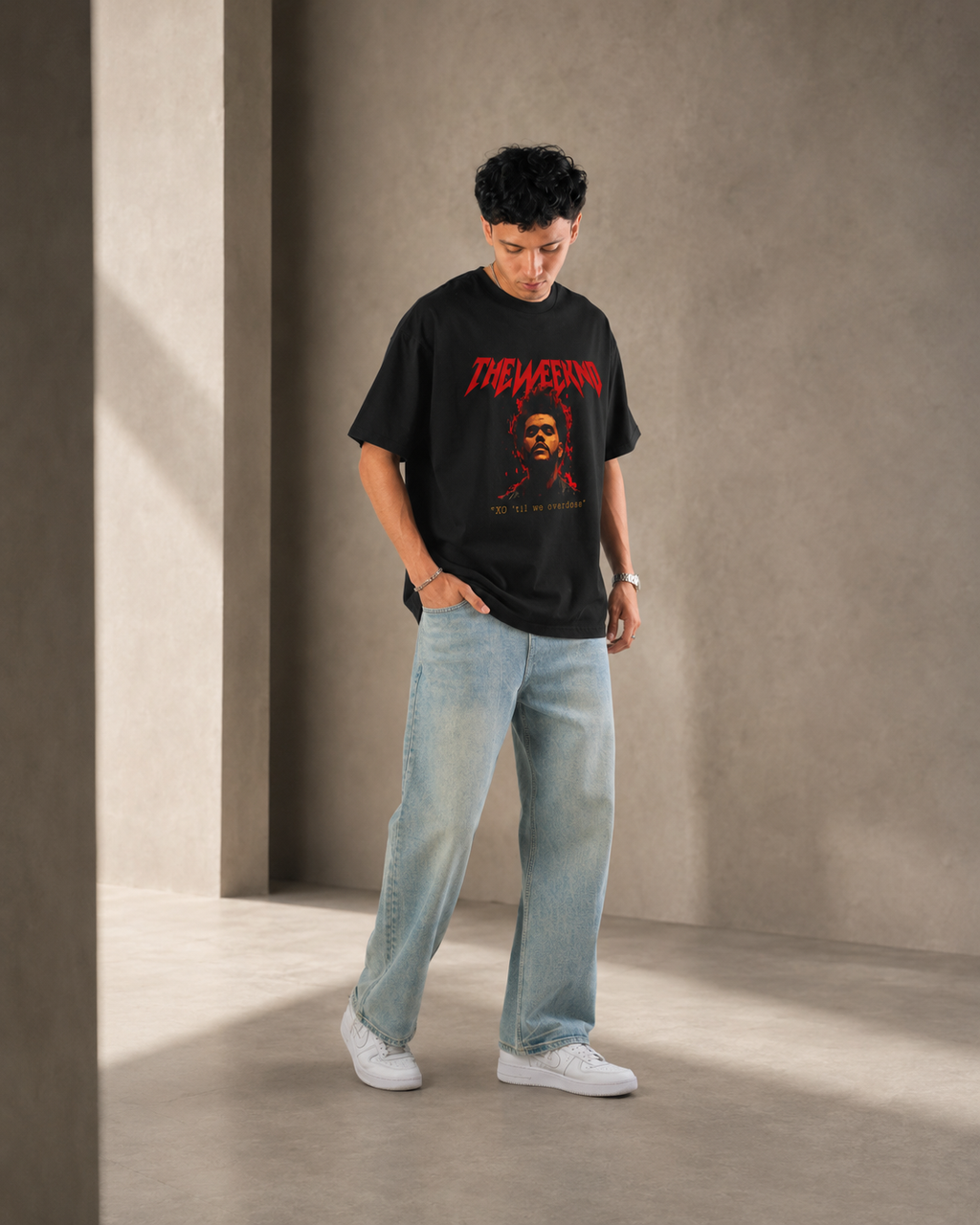 The Weeknd XO Blinding Lights Boxy Tee