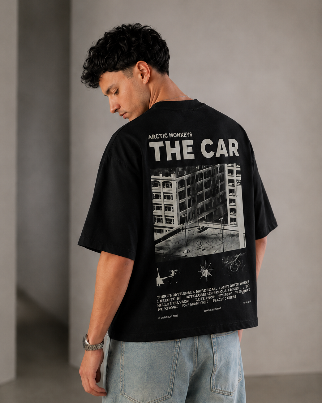 Arctic Monkeys Retro Drive Boxy Tee