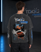 Tokyo Drift Racing Oversized Layered Tee