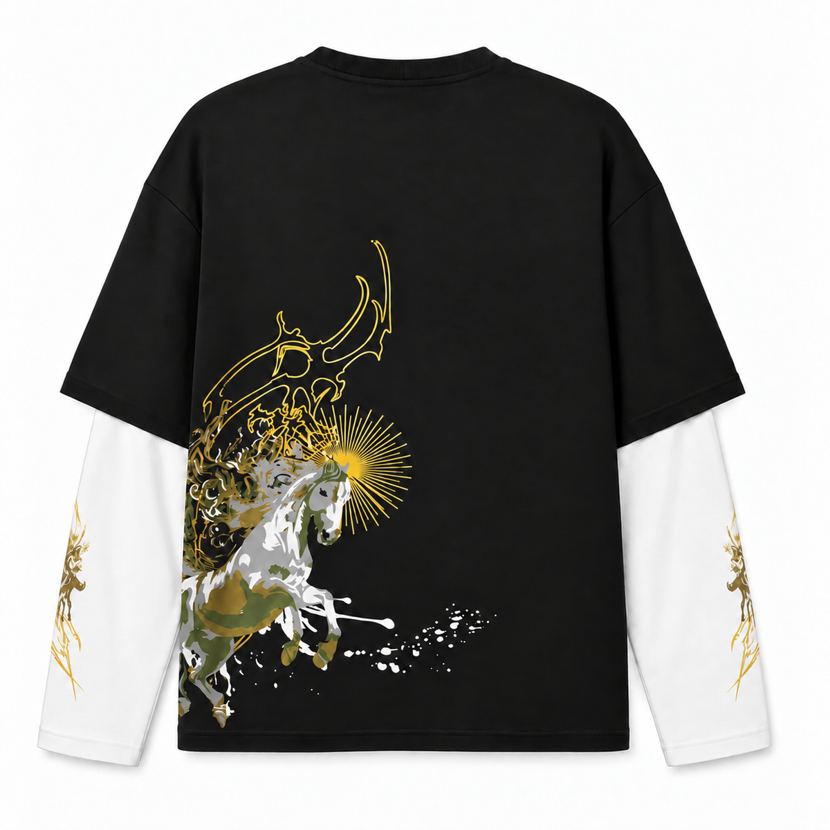 Eclipse Stallion Layered T-Shirt