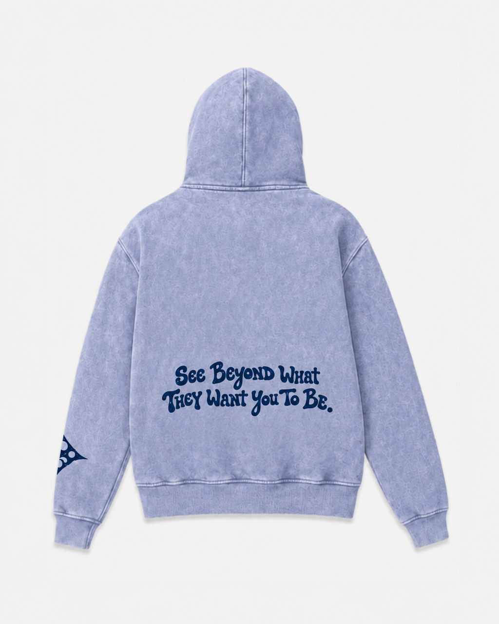 Brain Dead See Beyond - Acid Wash Hoodie