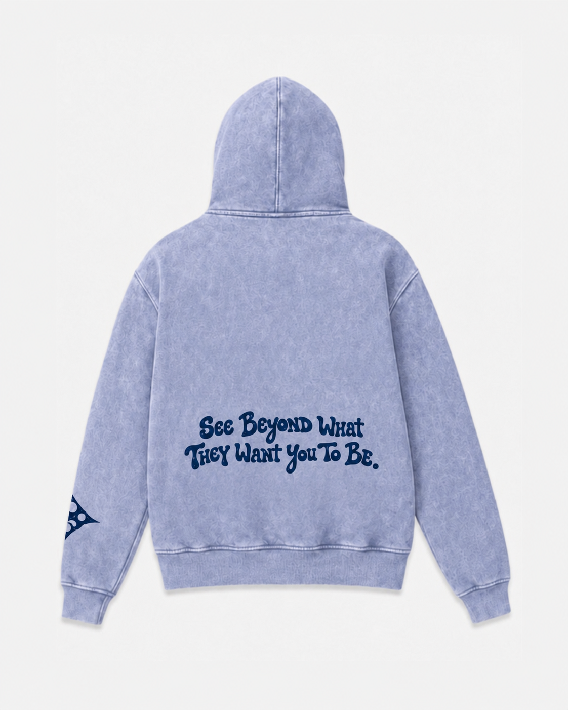 Brain Dead See Beyond - Acid Wash Hoodie