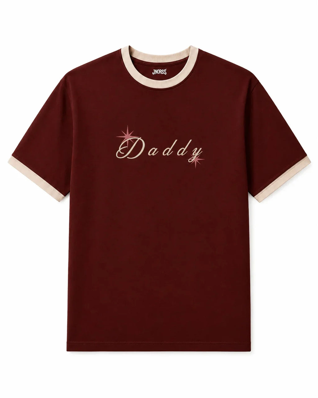 Daddy Contrast Ringer Tee